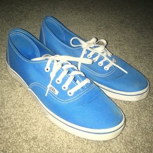 💙LIKE NEW BLUE VANS